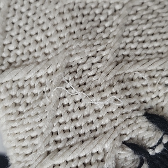 Cabi 297 M Cream "Socialite" Knit Open Front Cardigan Sweater jacket - Picture 10 of 14